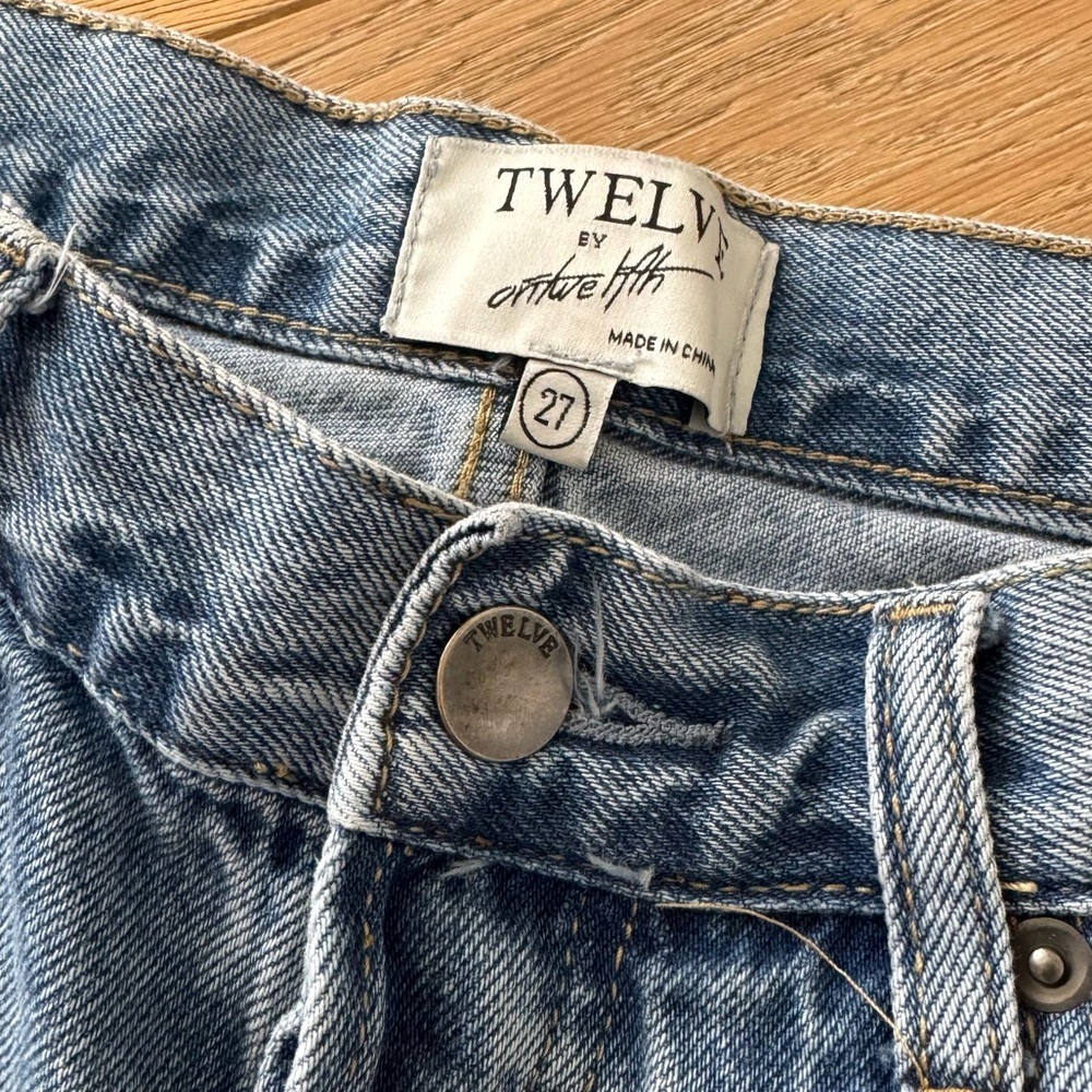 Twelve by Ontwelfh High Waisted Jeans Women 27 - Picture 2 of 8